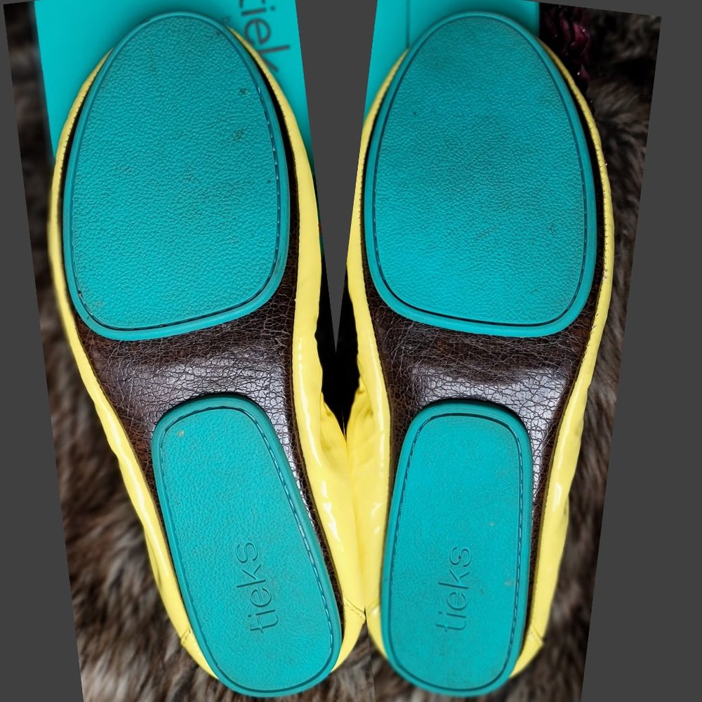 Tieks Lemon Patent size 7 - Picture 6 of 10